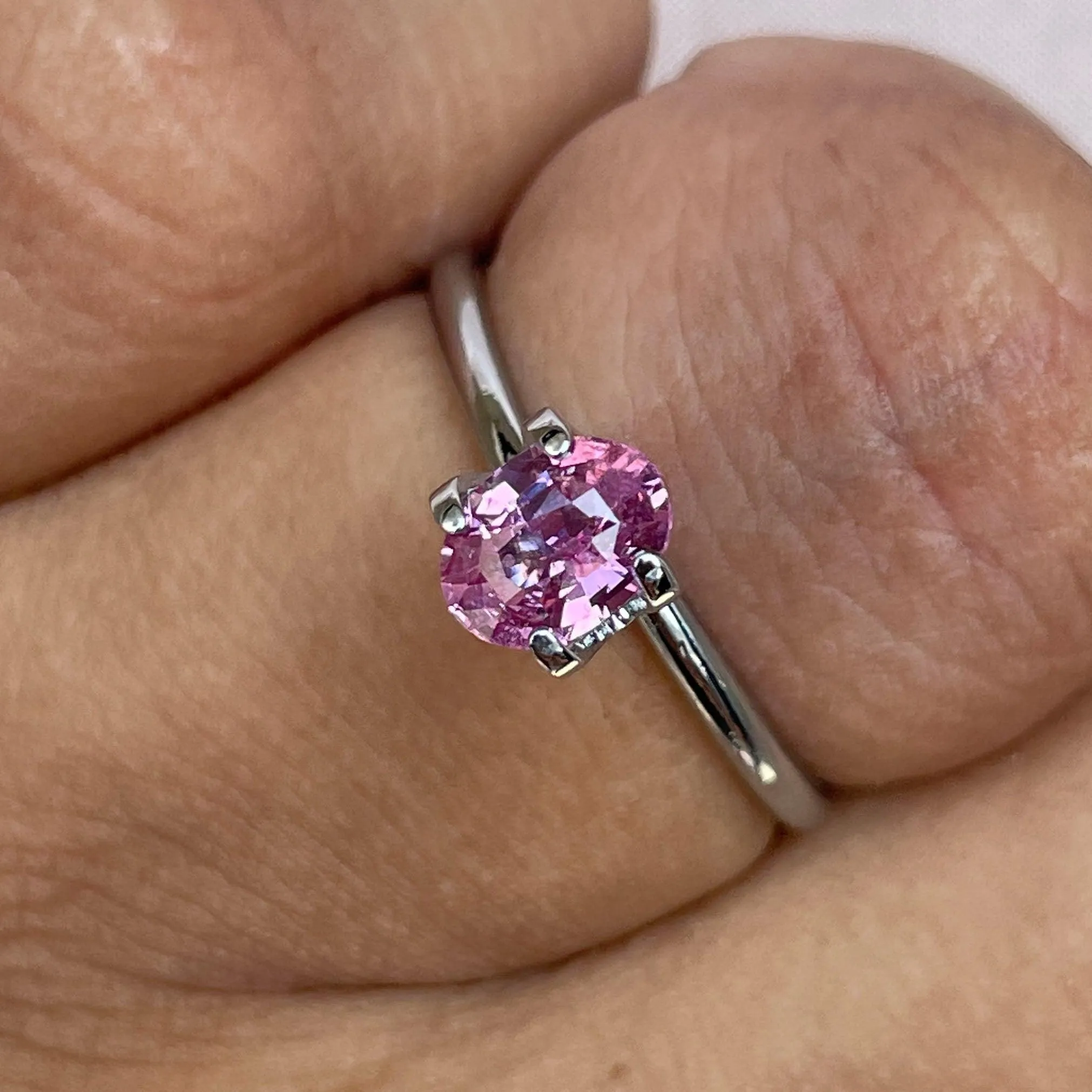 natural pink sapphire engagement rings or for promise ring, purchase loose gemstones to design your own ring online. 1.10 crt october birthstone jewelry for fiance ring