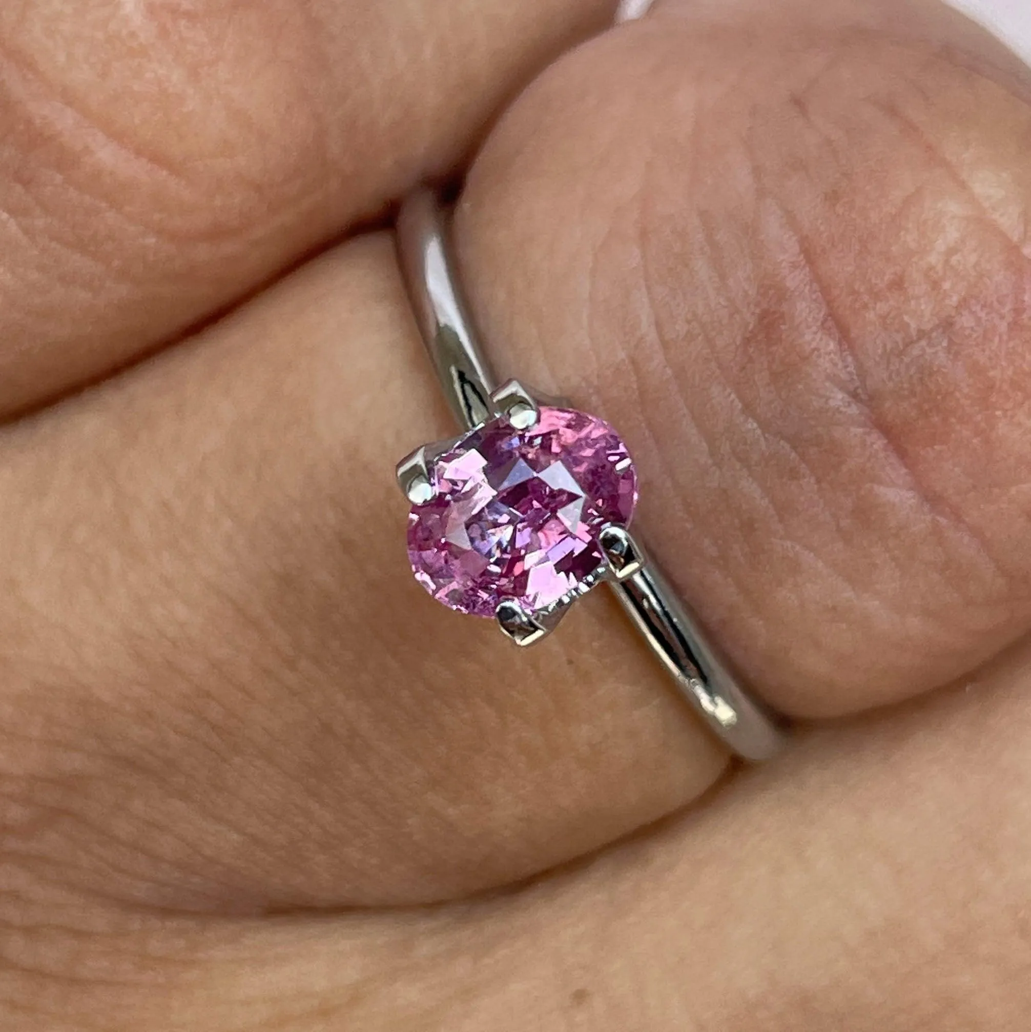 natural pink sapphire engagement rings or for promise ring, purchase loose gemstones to design your own ring online. 1.10 crt october birthstone jewelry for fiance ring