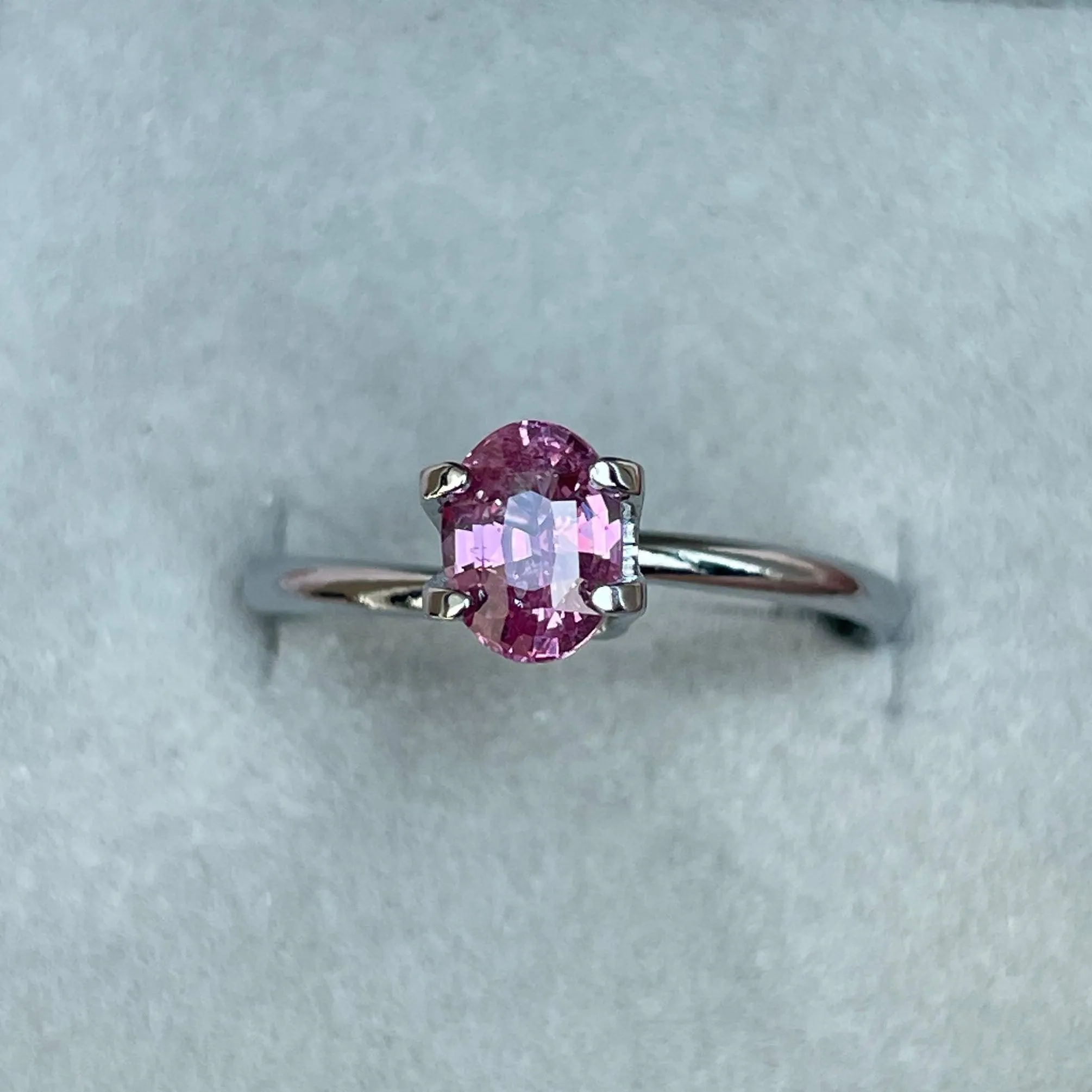 natural pink sapphire engagement rings or for promise ring, purchase loose gemstones to design your own ring online. 1.10 crt october birthstone jewelry for fiance ring