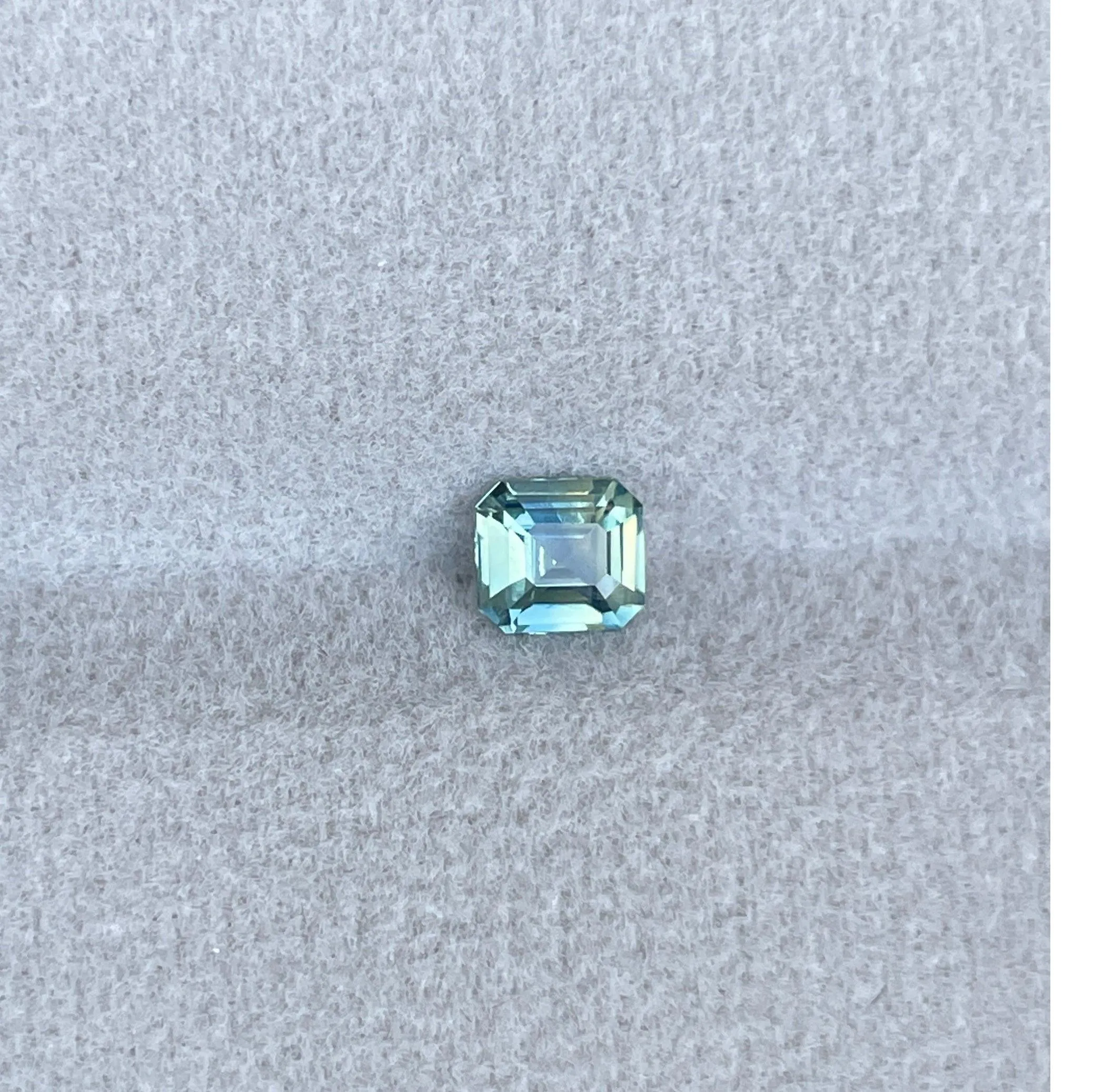 Natural Unheated Bi-Color Sapphire 0.57 carats