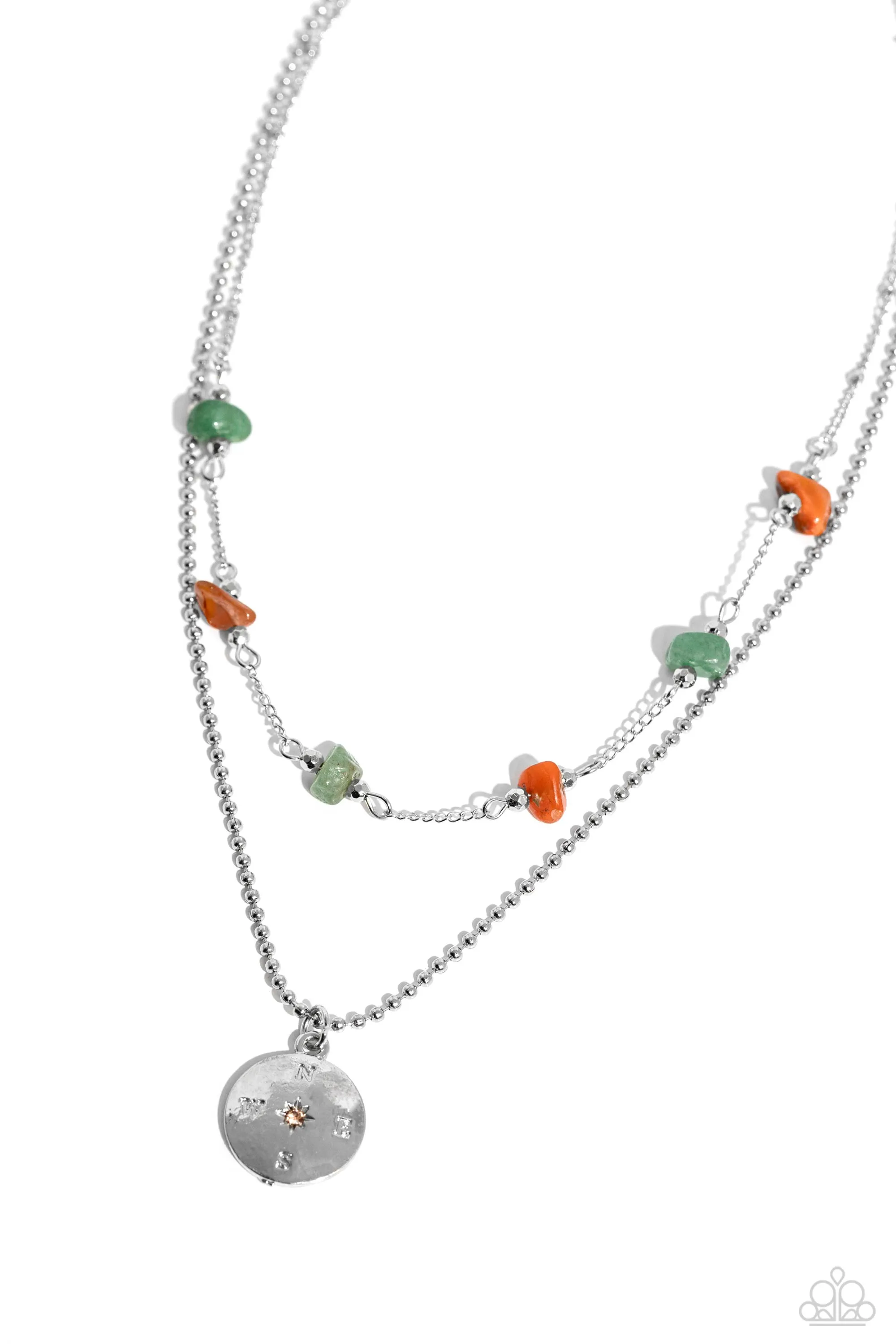 Necklaces Sense of Direction - Green