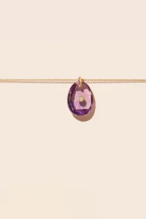 Orso N°1 Necklace in Amethyst