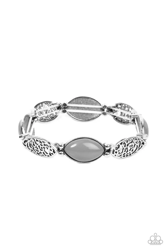 Paparazzi Bracelet ~ Garden Rendezvous - Silver