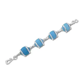 Parallel Bracelet - Turquoise Matte