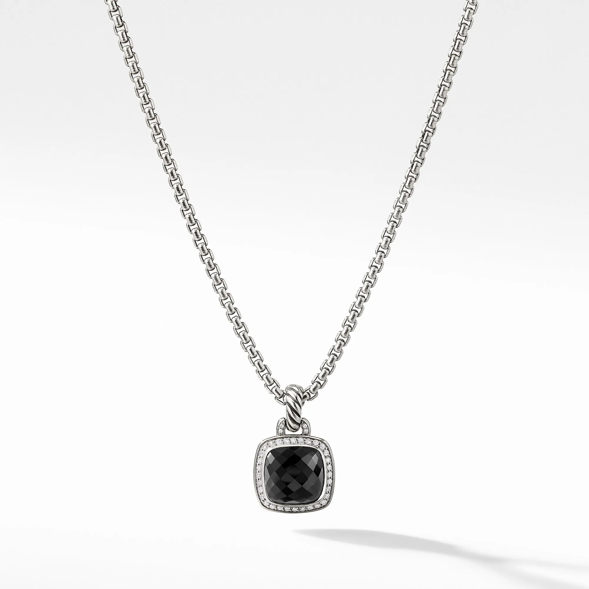 Pendant with Black Onyx and Diamonds