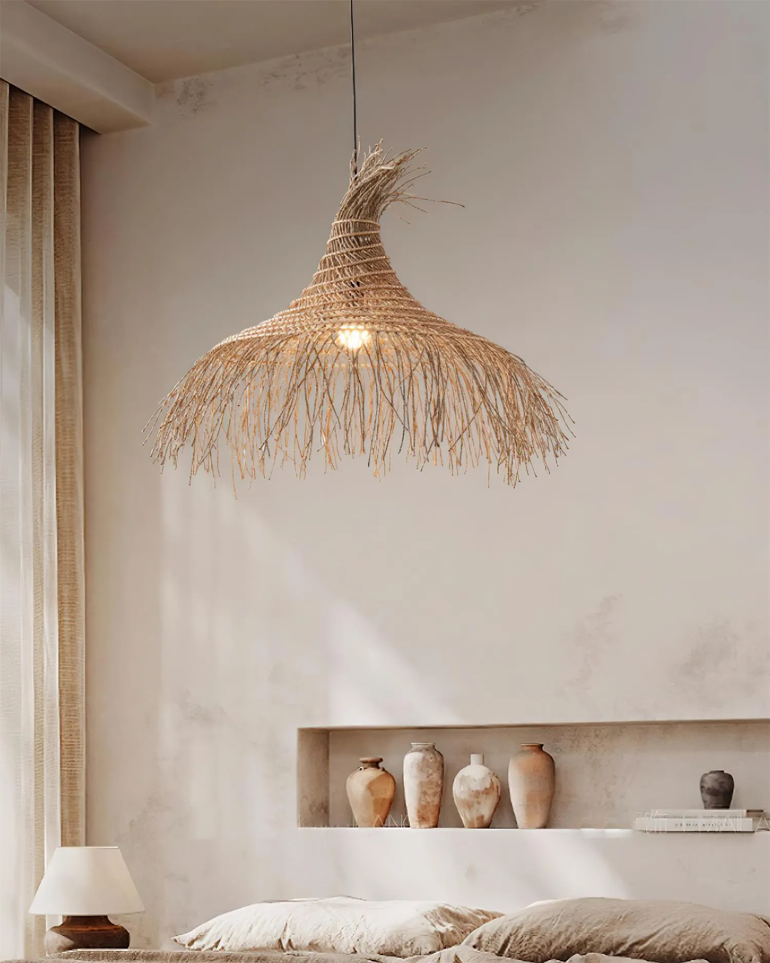 Pipa Natural Pendant Light