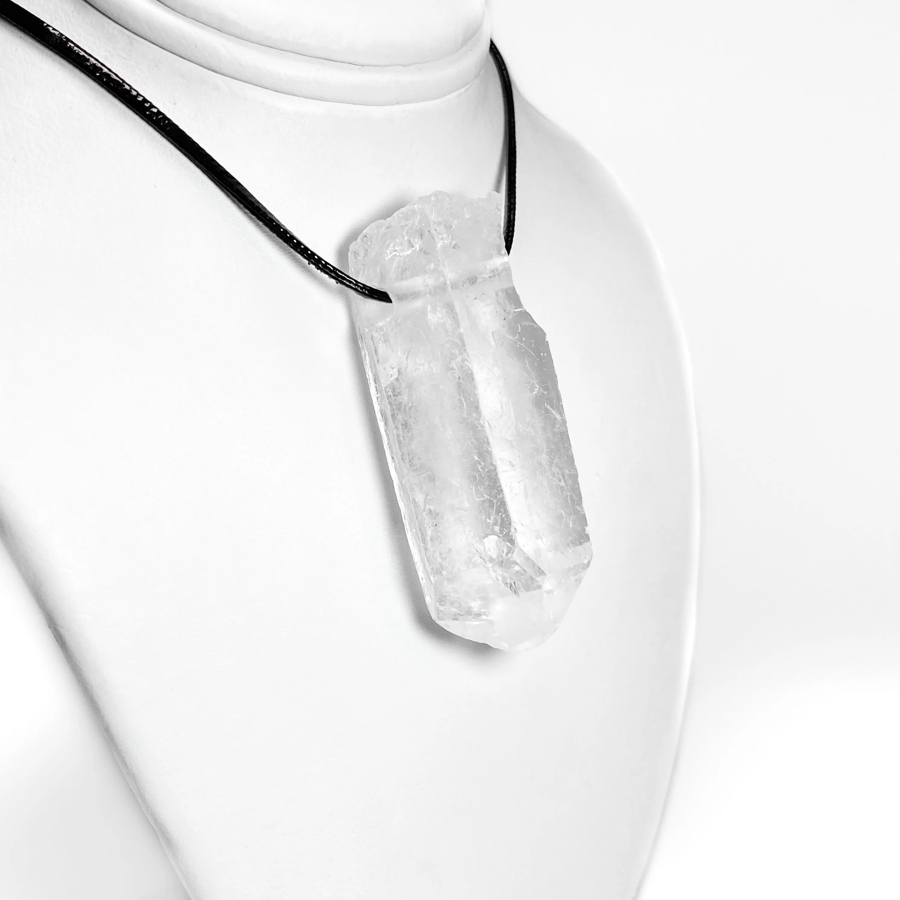 Quartz Rough Point Necklace