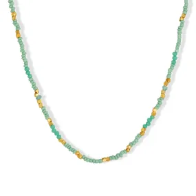 Riley Necklace Aqua