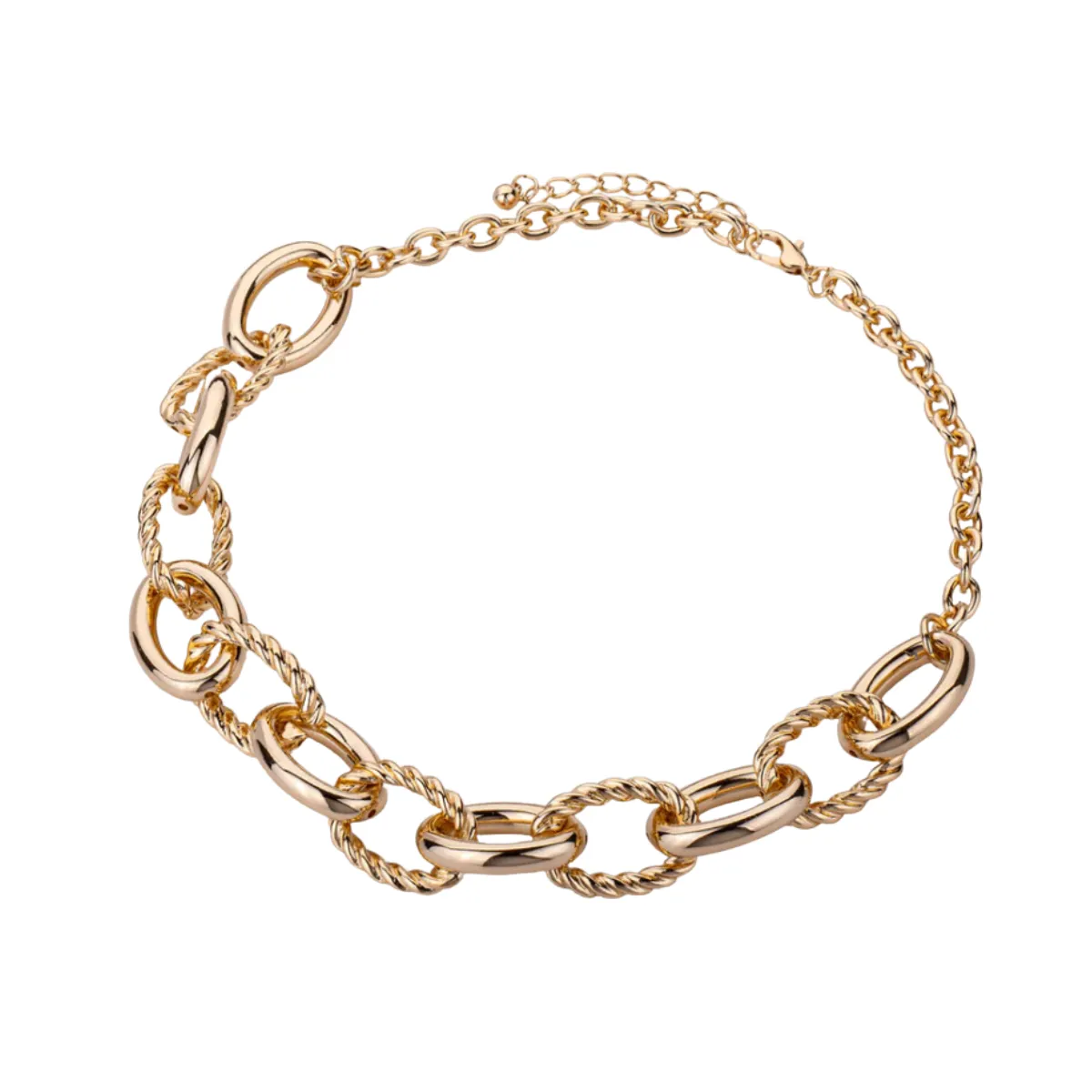 Rope Chain Necklace Gold