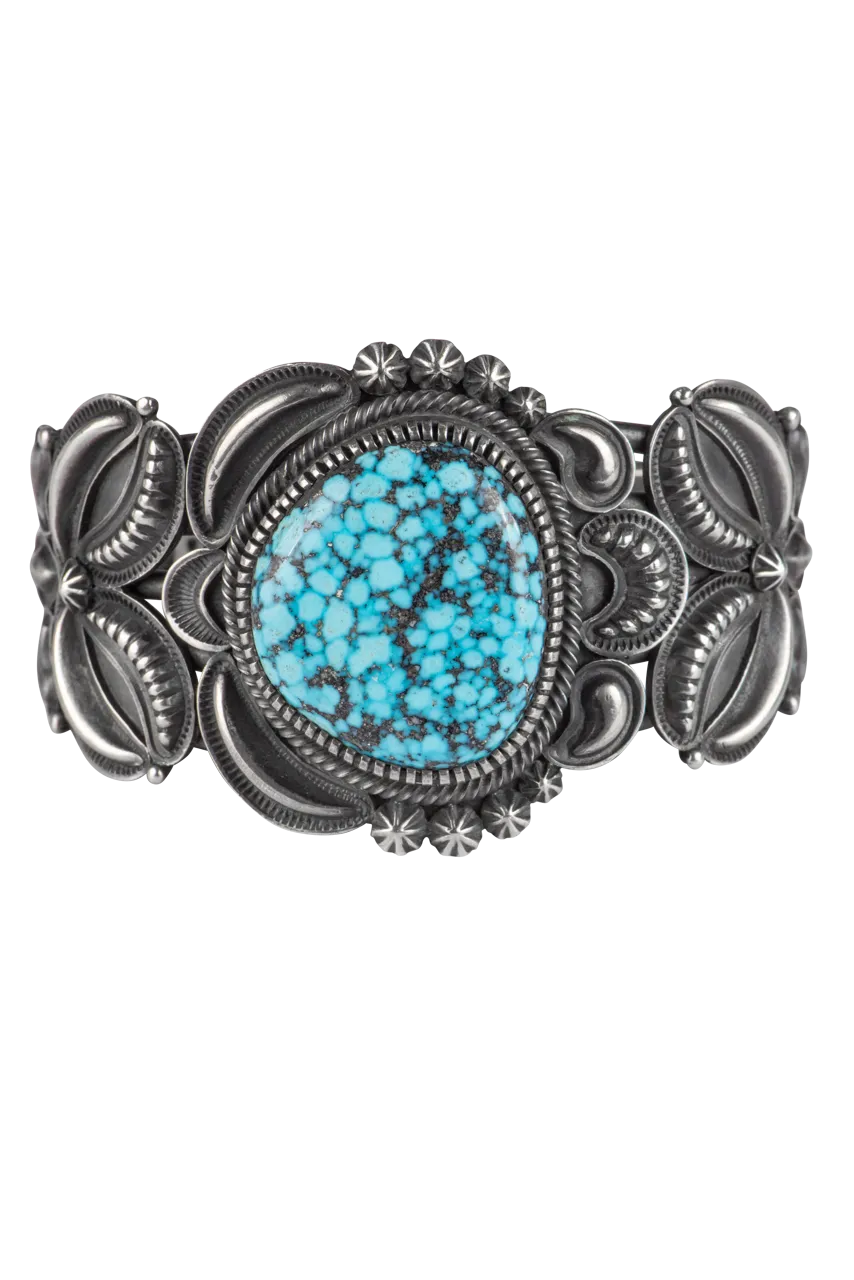 Silver & Turquoise Statement Bracelet