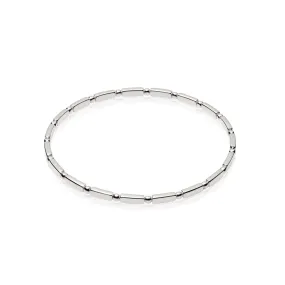 Stacked Essential Bangle Sterling Silver