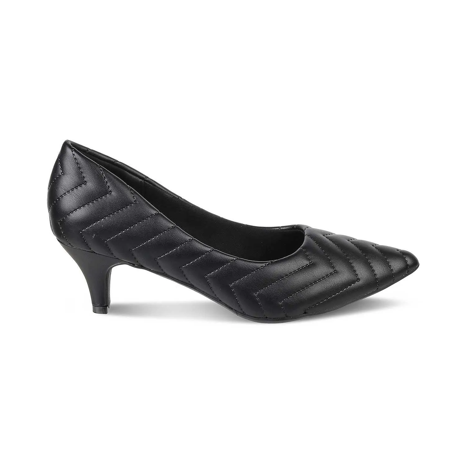 The Farese Black Women's Dress Pumps Heels Tresmode