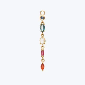 The Rokia Blue Chain Drop Charm