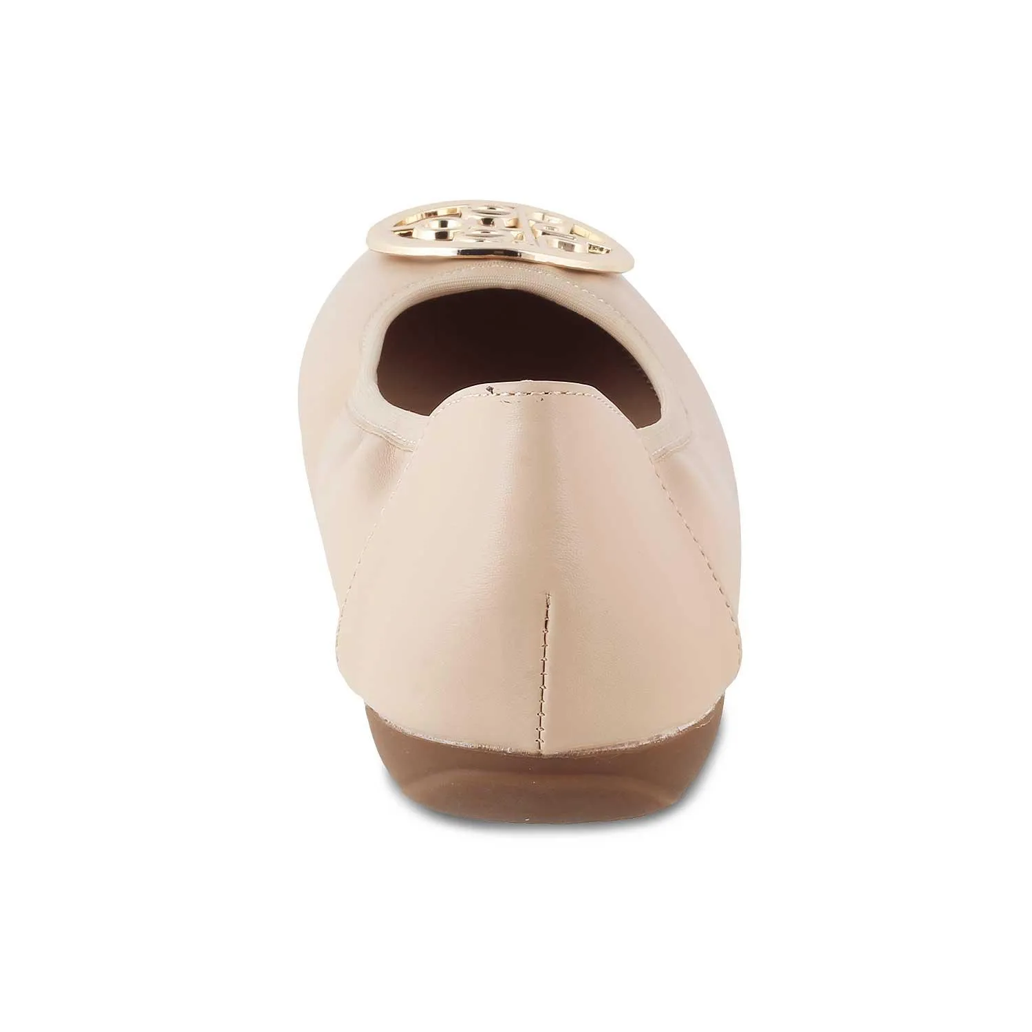 The Tresmo Beige Women's Dress Ballerinas Tresmode