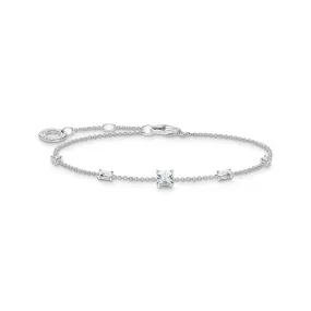 Thomas Sabo Bracelet With White Stones Silver A2059-051-14