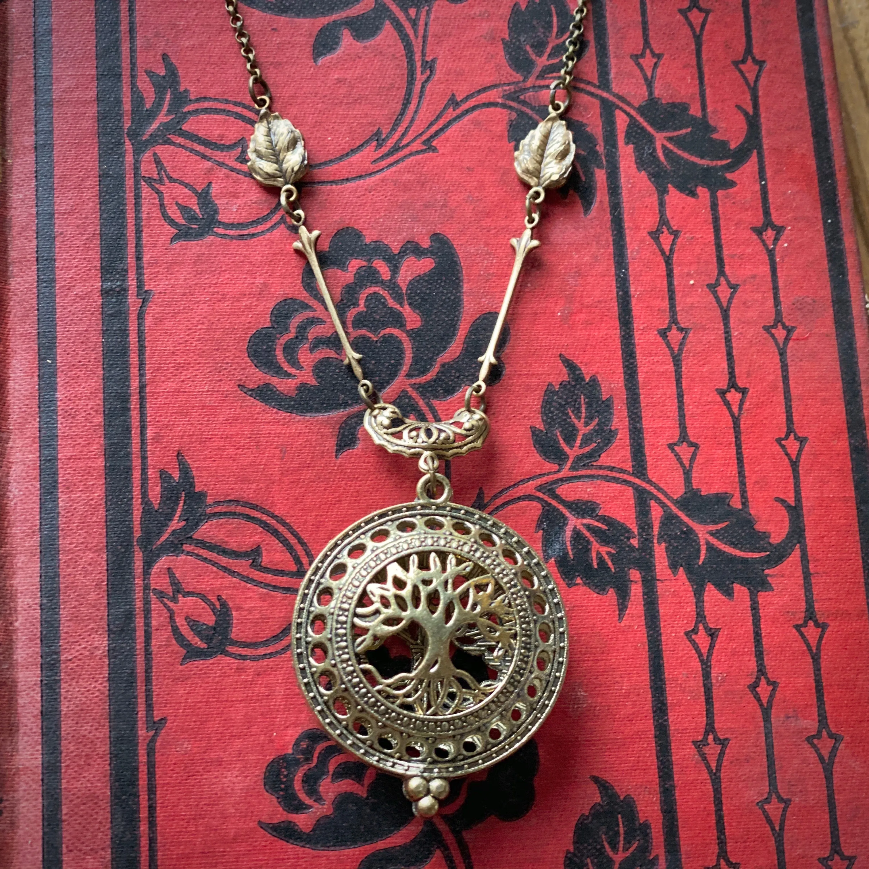 Tree of Life Diffuser Necklace