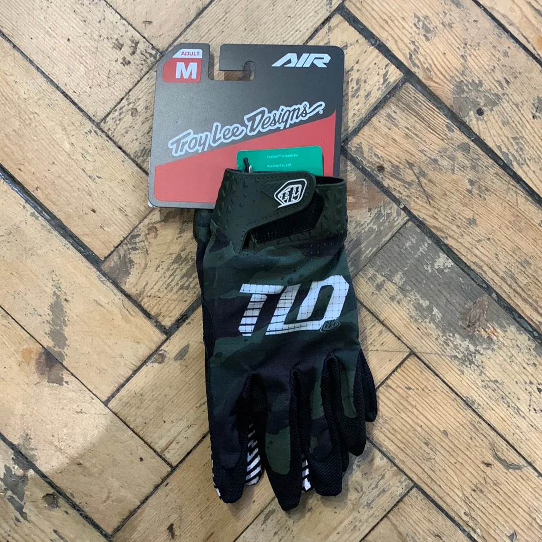 Troy Lee Designs Air Glove Camo Green