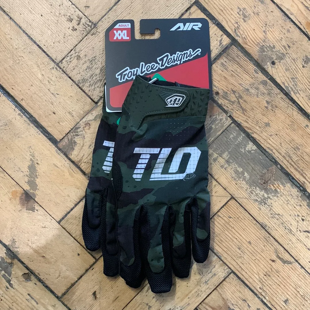 Troy Lee Designs Air Glove Camo Green