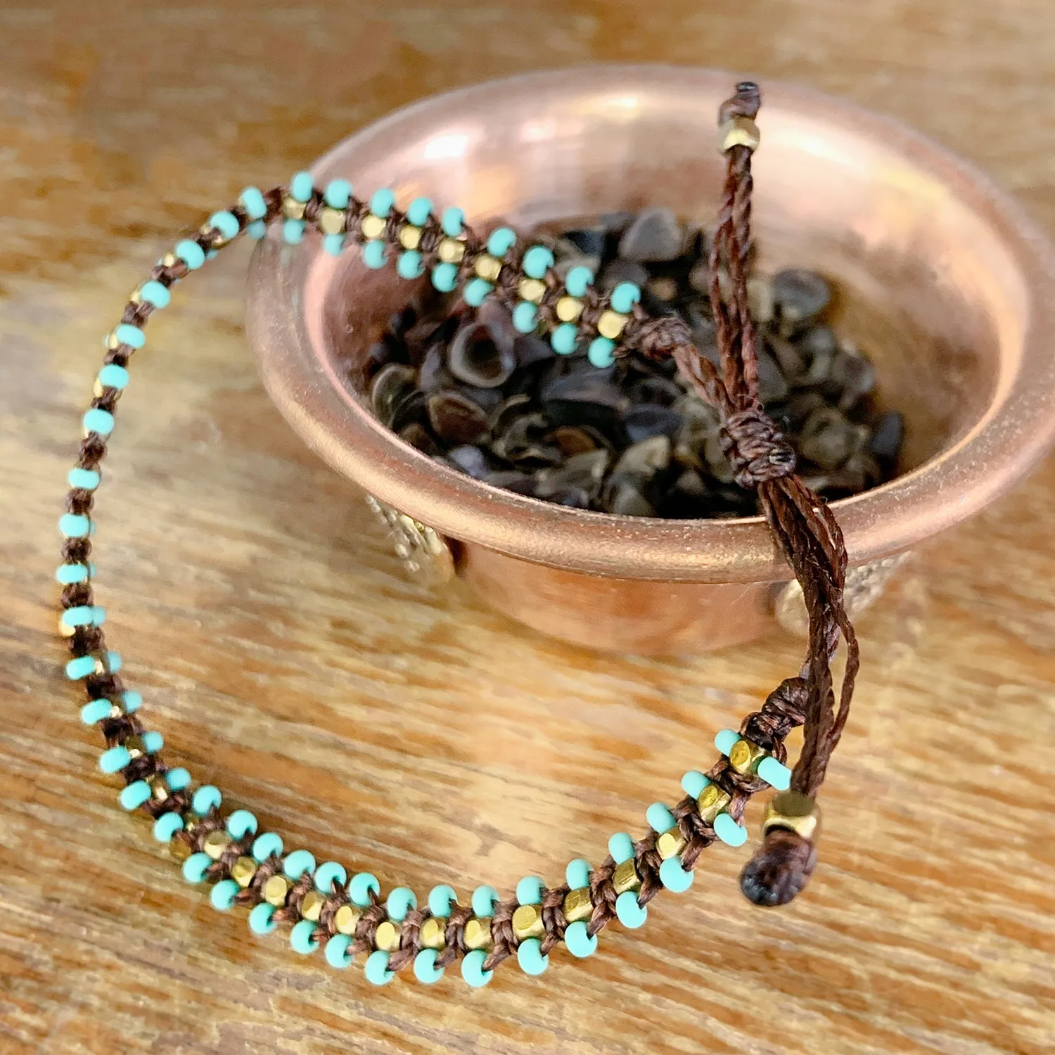 Turquoise Beaded Bracelet