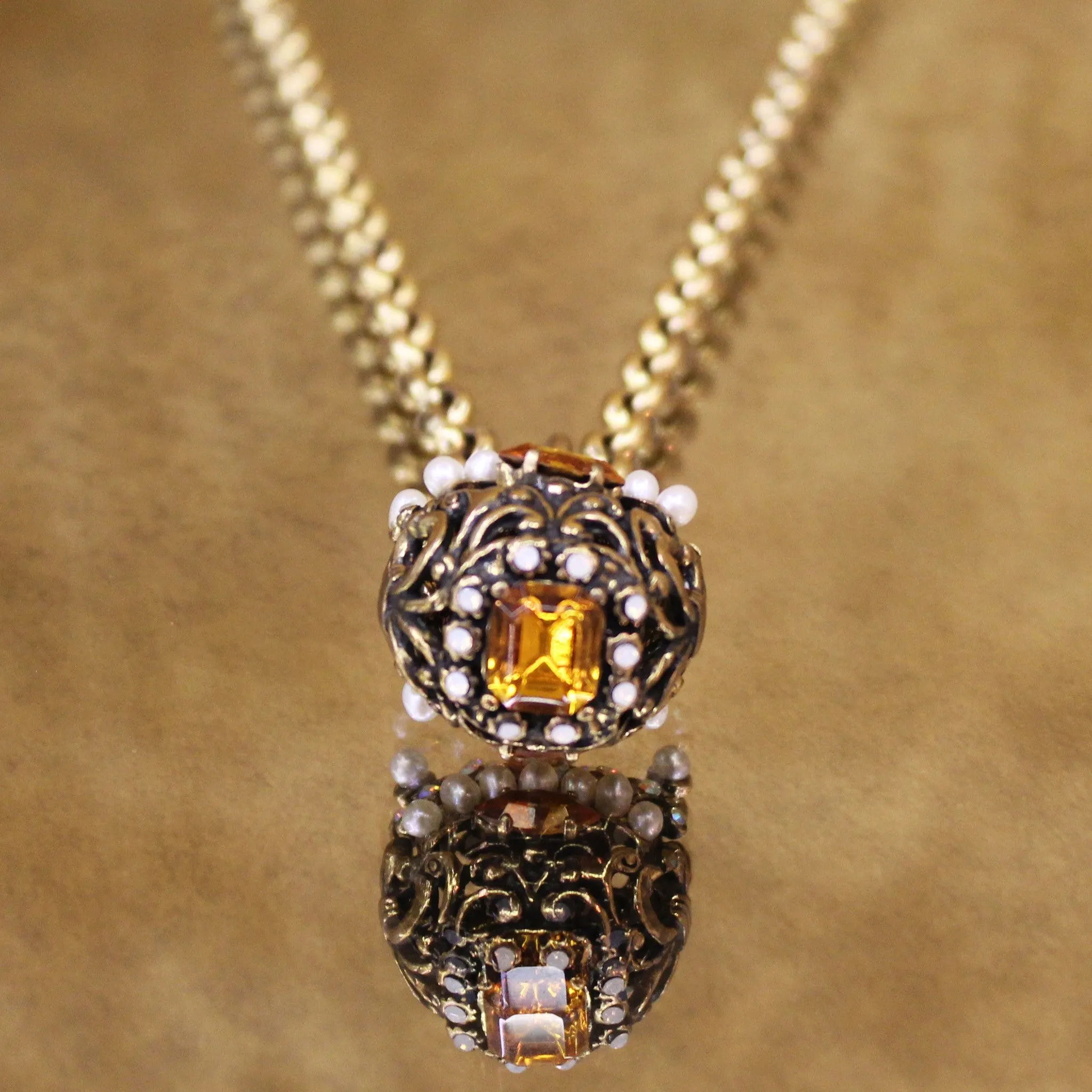 Venetian Crown Necklace