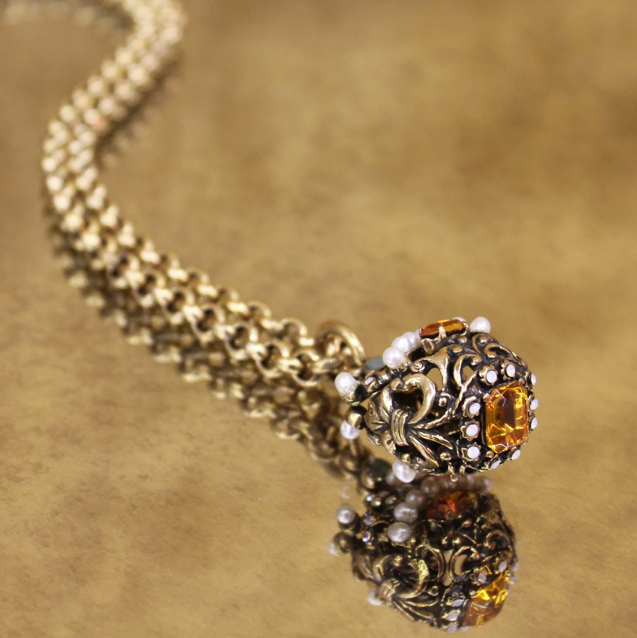 Venetian Crown Necklace