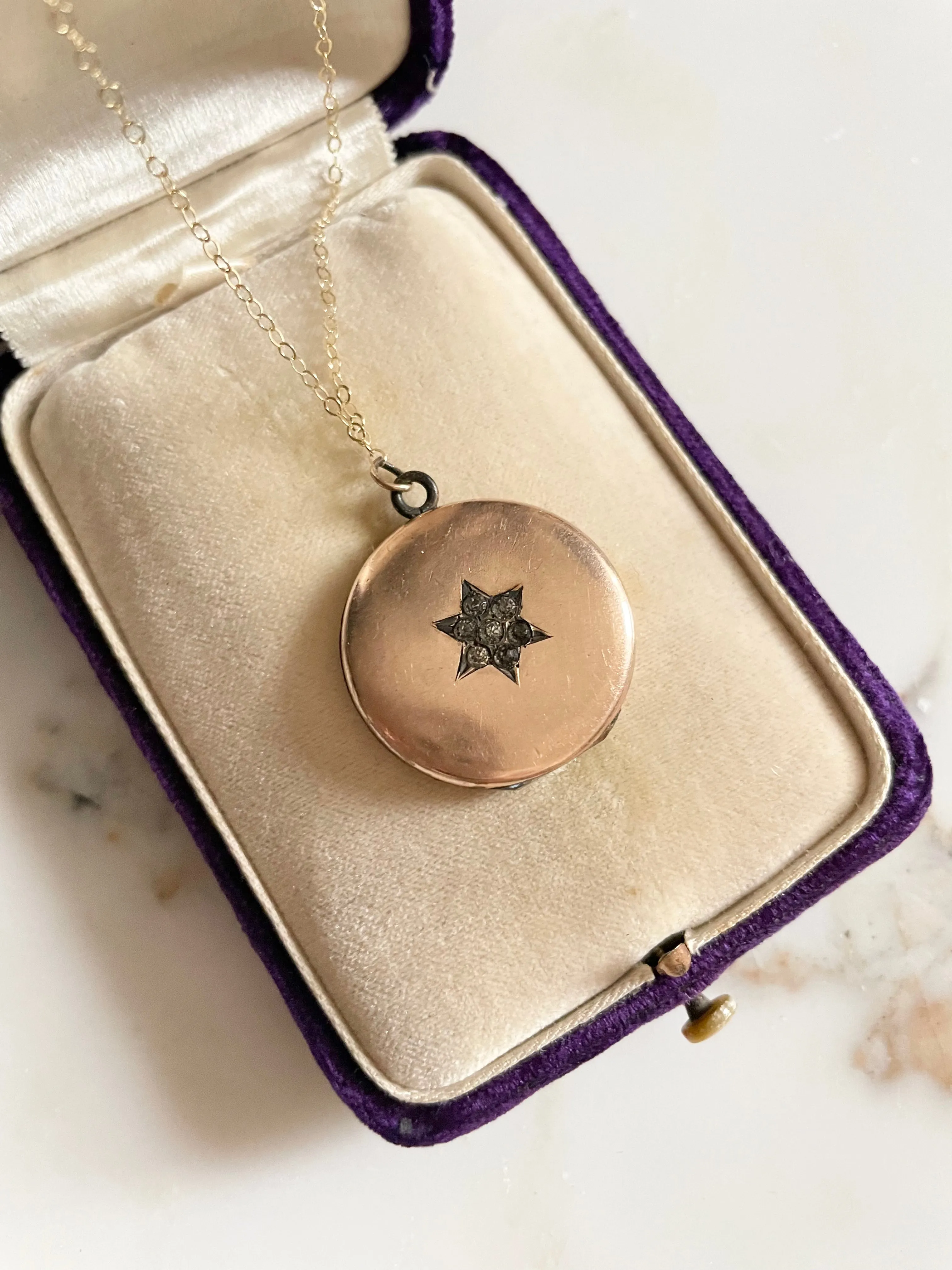 Victorian Star Locket