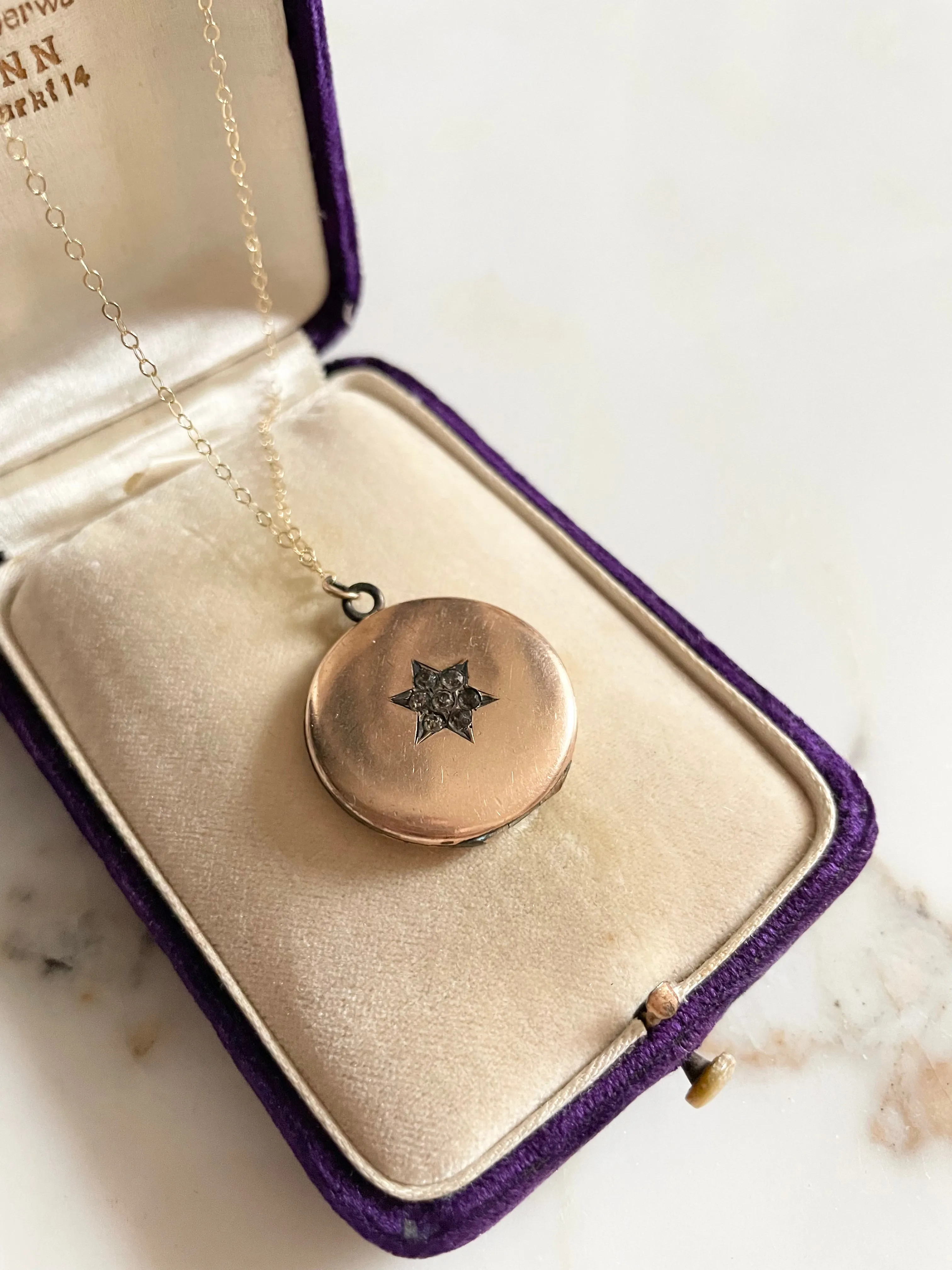 Victorian Star Locket