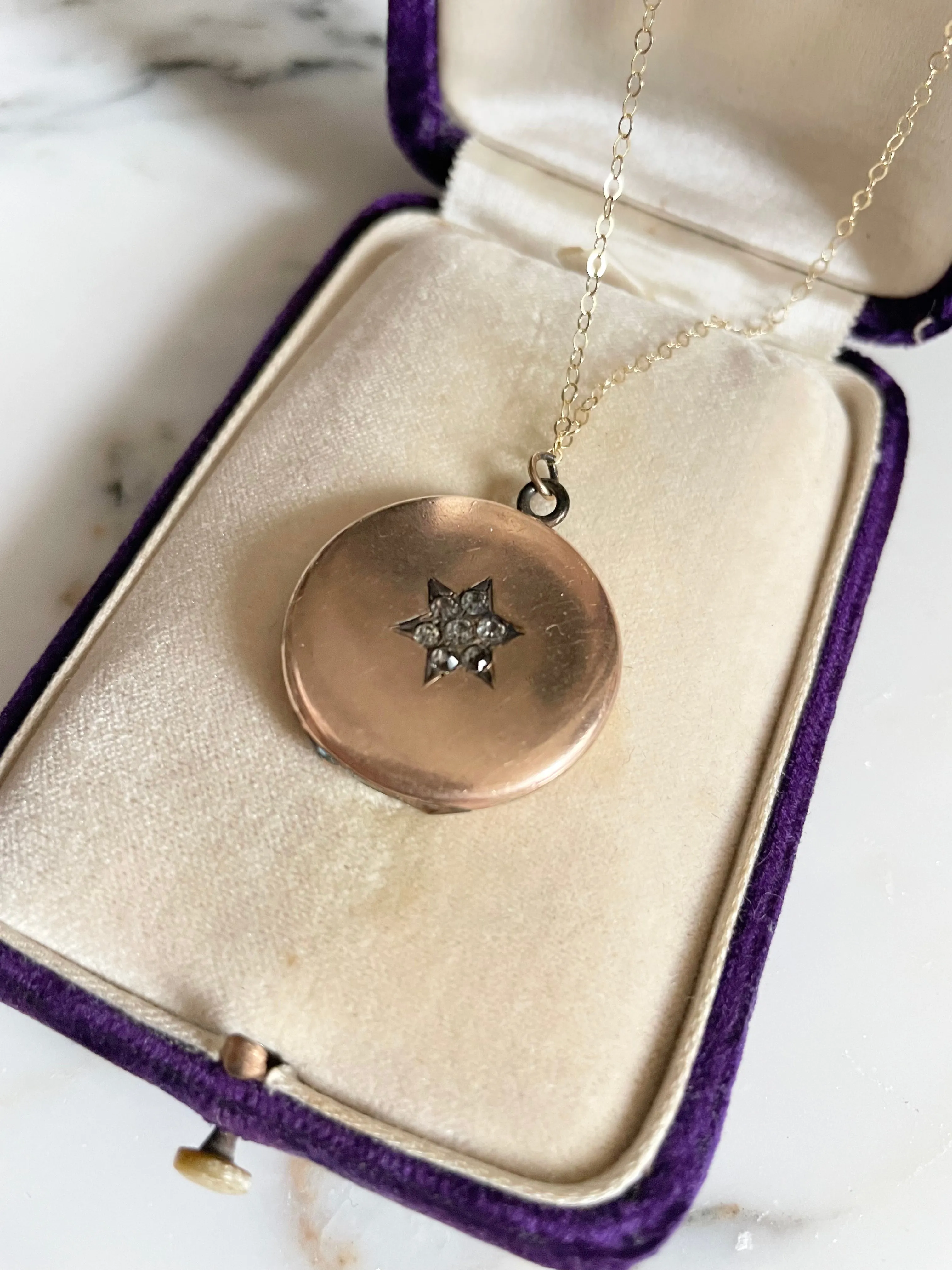 Victorian Star Locket