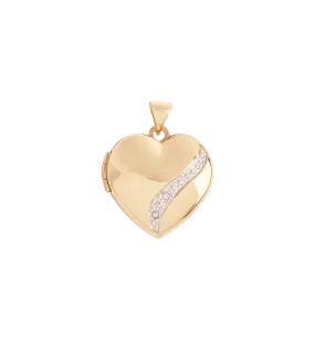 Vintage Diamond Lover Locket