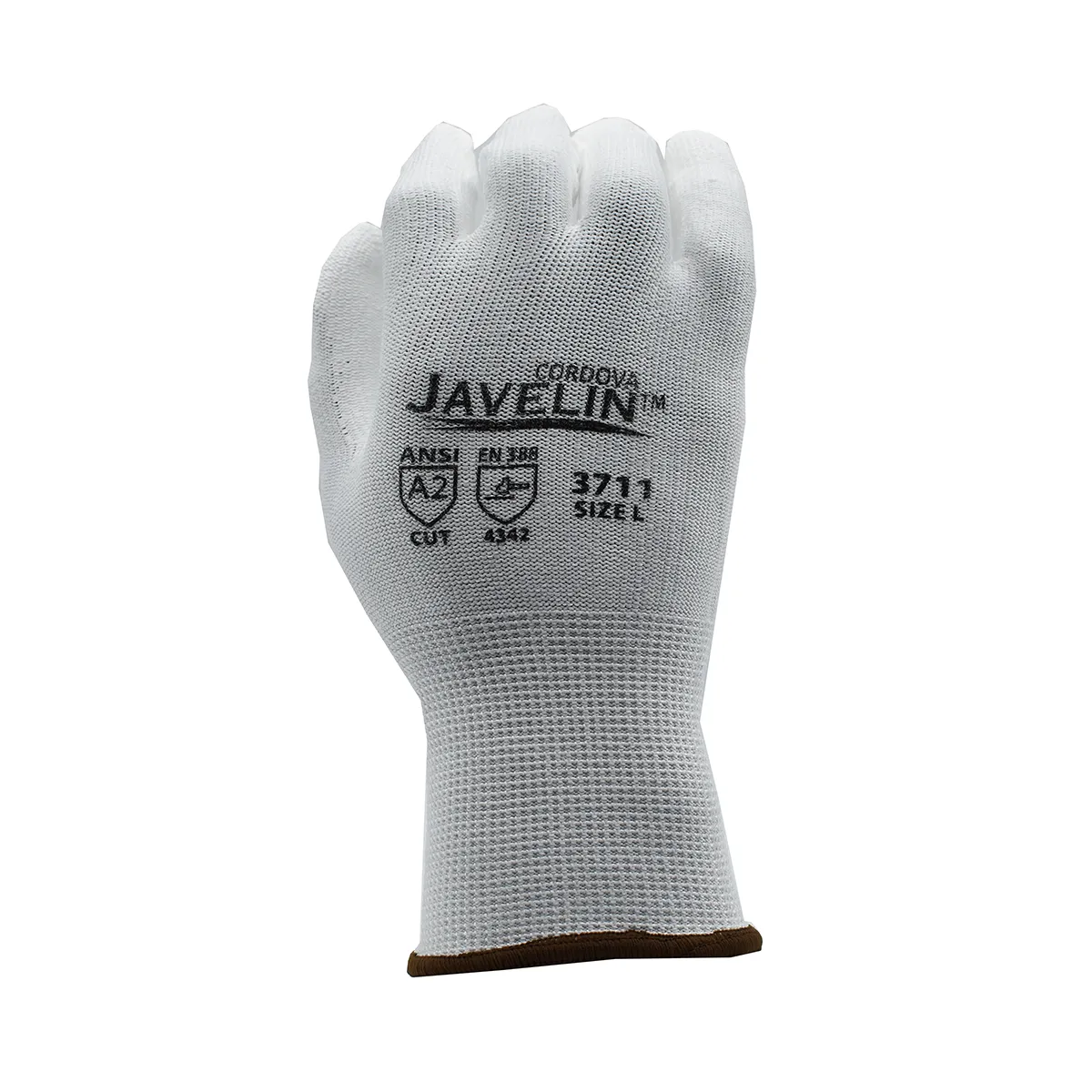 White Cut-Resistant Gloves, Bulk 10-Pack