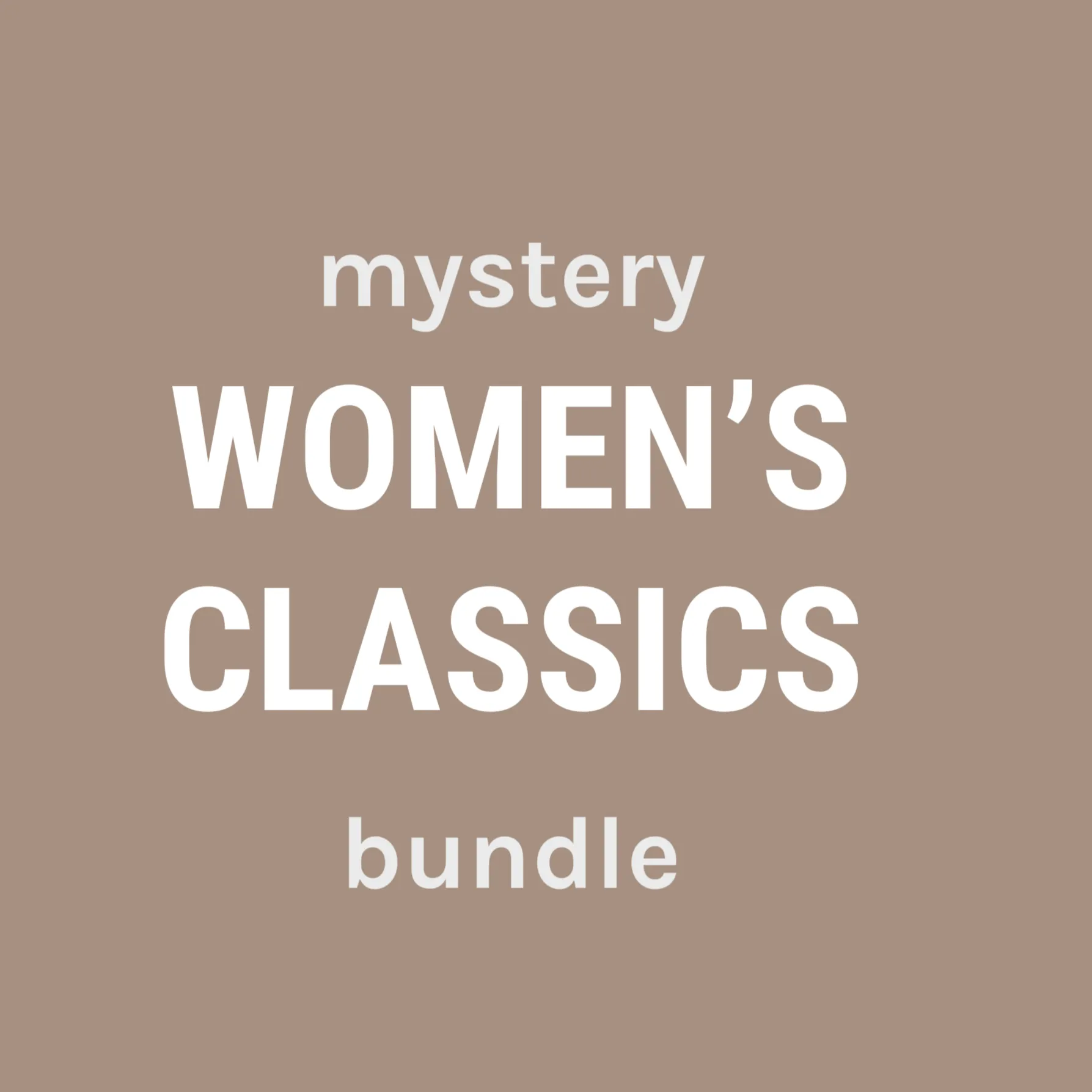 Women's Classics 3-Piece Mystery Bundle