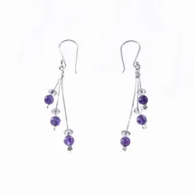 Xuxek Earrings - Amethyst