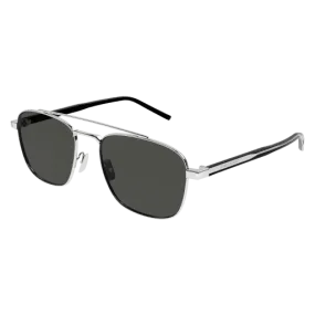 Yve Saint Laurent Men's SL665001 Black Sunglasses FW24