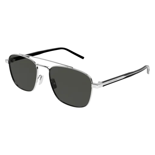 Yve Saint Laurent Men's SL665001 Black Sunglasses FW24